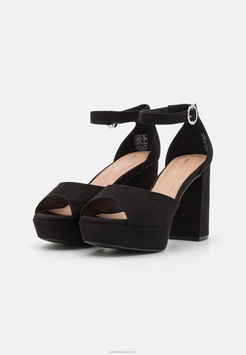 mujer sandalias de plataforma negro Anna Field 84Z81562