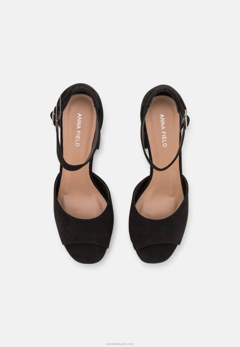 mujer sandalias de plataforma negro Anna Field 84Z81562