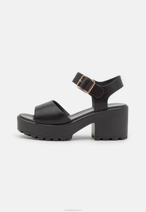 mujer sandalias de plataforma negro Anna Field 84Z81583