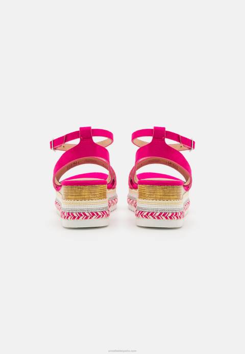 mujer sandalias de plataforma rosa Anna Field 84Z81457