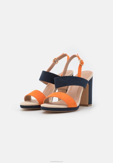 mujer sandalias de tacón azul oscuro Anna Field 84Z81296