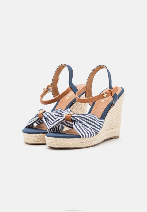 mujer sandalias de tacón azul oscuro Anna Field 84Z81491