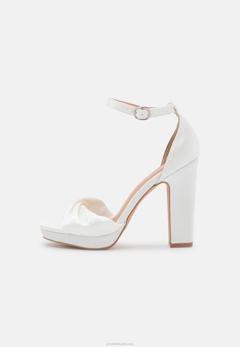 mujer sandalias de tacón blanco Anna Field 84Z81554