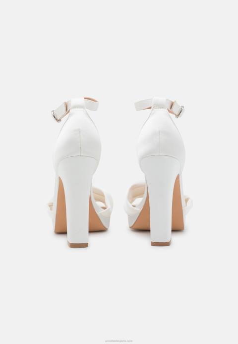 mujer sandalias de tacón blanco Anna Field 84Z81554