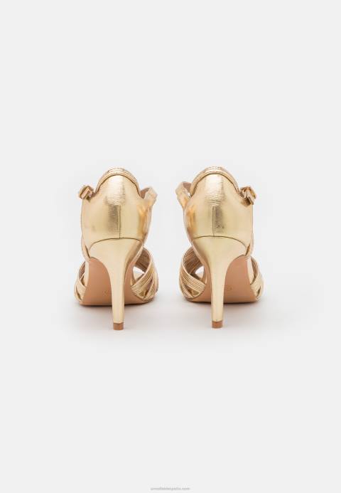 mujer sandalias de tacón dorado Anna Field 84Z81243