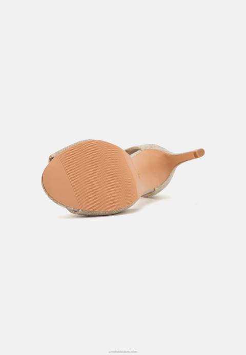 mujer sandalias de tacón dorado Anna Field 84Z81271