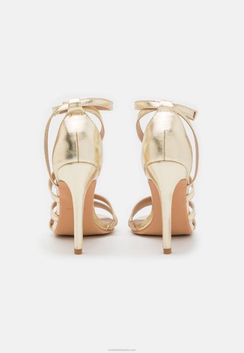 mujer sandalias de tacón dorado Anna Field 84Z81289