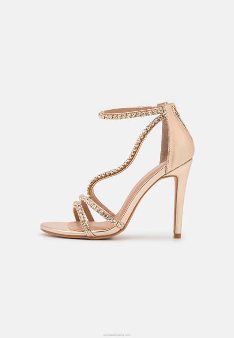 mujer sandalias de tacón dorado Anna Field 84Z81295