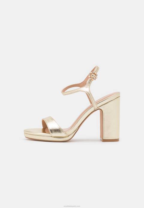mujer sandalias de tacón dorado Anna Field 84Z81444