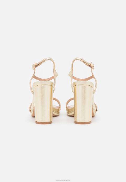 mujer sandalias de tacón dorado Anna Field 84Z81444