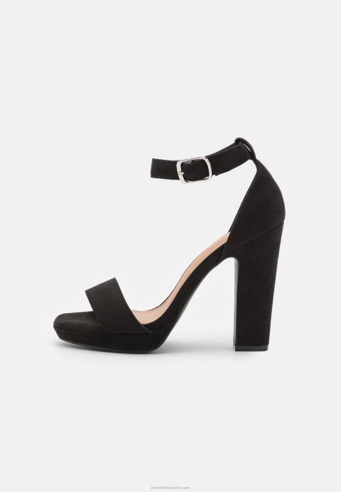 mujer sandalias de tacón negro Anna Field 84Z81564