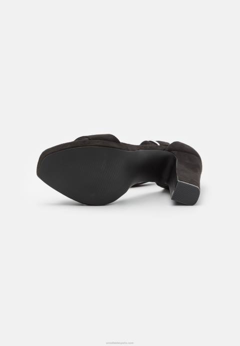 mujer sandalias de tacón negro Anna Field 84Z81564