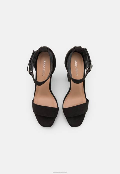 mujer sandalias de tacón negro Anna Field 84Z81564