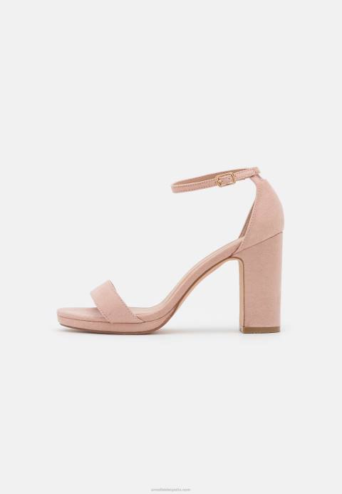 mujer sandalias de tacón rosa claro Anna Field 84Z81275