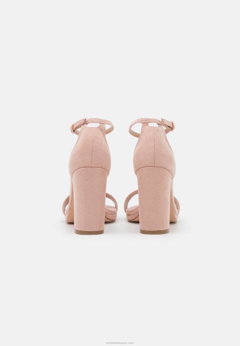 mujer sandalias de tacón rosa claro Anna Field 84Z81275
