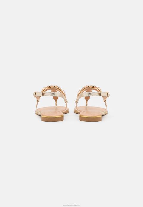 mujer sandalias doradas Anna Field 84Z81517