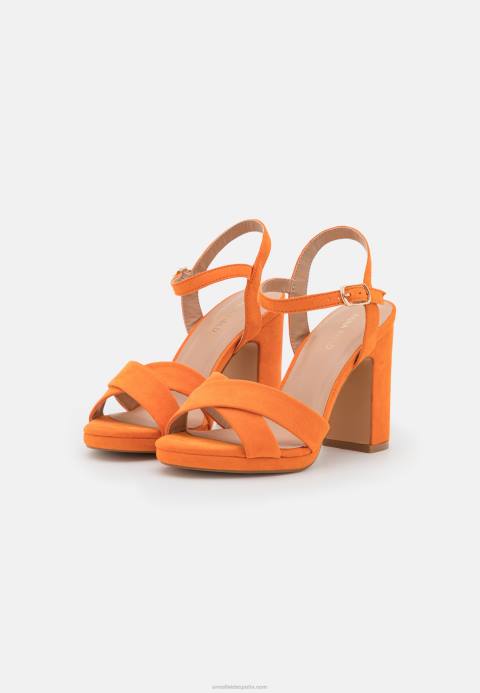 mujer sandalias naranja Anna Field 84Z81303