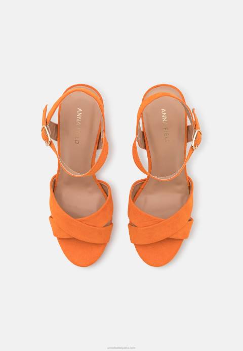 mujer sandalias naranja Anna Field 84Z81303