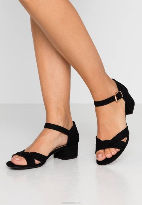 mujer sandalias negro Anna Field 84Z81259