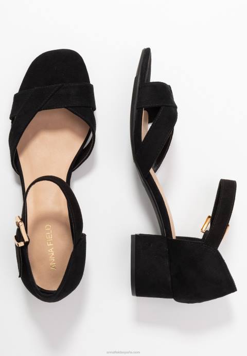 mujer sandalias negro Anna Field 84Z81259