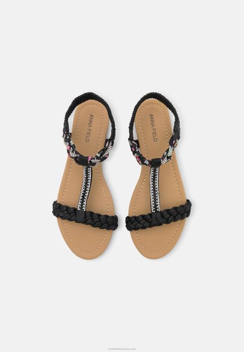 mujer sandalias negro Anna Field 84Z81346
