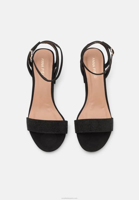 mujer sandalias negro Anna Field 84Z81374