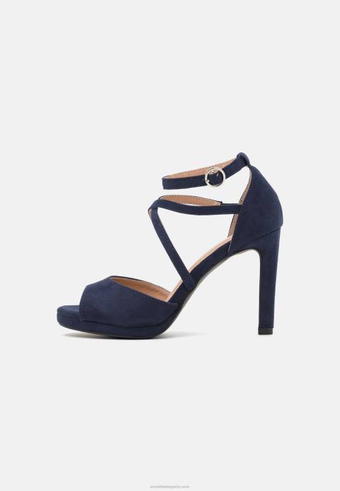 mujer sandalias plataforma azul oscuro Anna Field 84Z81569