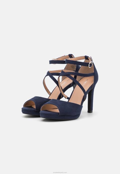mujer sandalias plataforma azul oscuro Anna Field 84Z81569