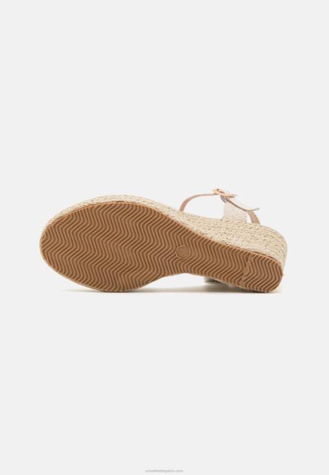 mujer sandalias plataforma beis Anna Field 84Z81470