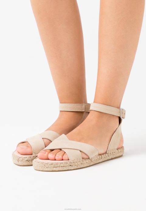 mujer sandalias plataforma piel beige Anna Field 84Z81576