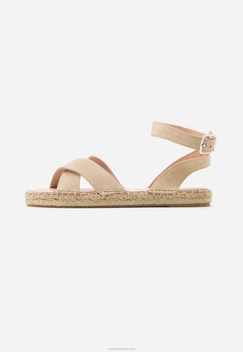 mujer sandalias plataforma piel beige Anna Field 84Z81576