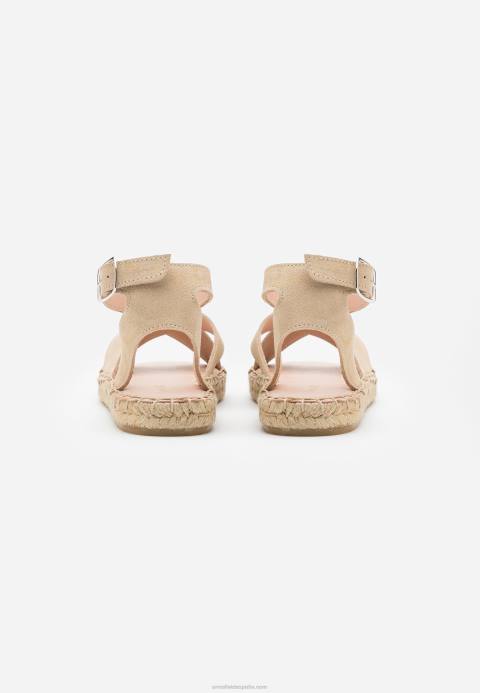 mujer sandalias plataforma piel beige Anna Field 84Z81576