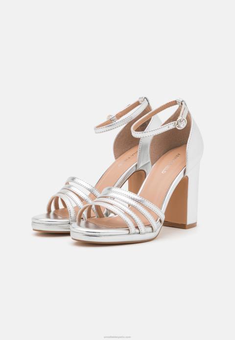 mujer sandalias plataforma plata Anna Field 84Z81580
