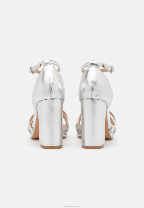 mujer sandalias plataforma plata Anna Field 84Z81580