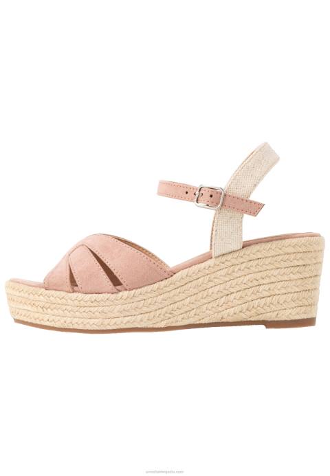 mujer sandalias plataforma rosa claro Anna Field 84Z81463