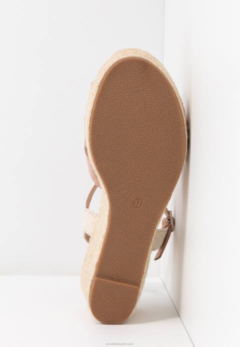 mujer sandalias plataforma rosa claro Anna Field 84Z81463