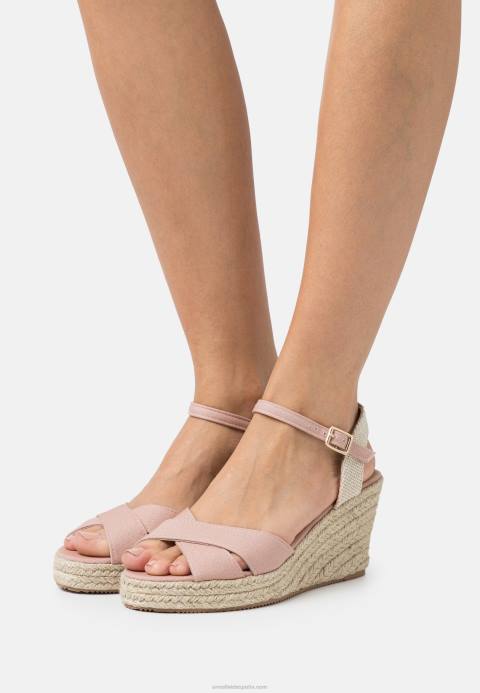 mujer sandalias plataforma rosa claro Anna Field 84Z81465