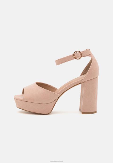 mujer sandalias plataforma rosa claro Anna Field 84Z81550