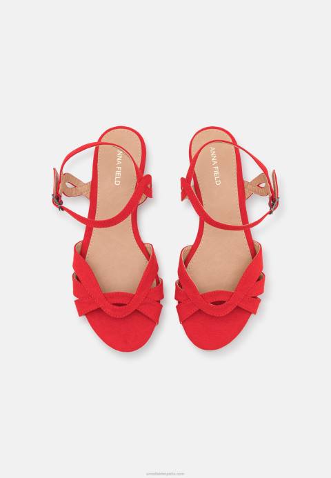 mujer sandalias rojo Anna Field 84Z81311