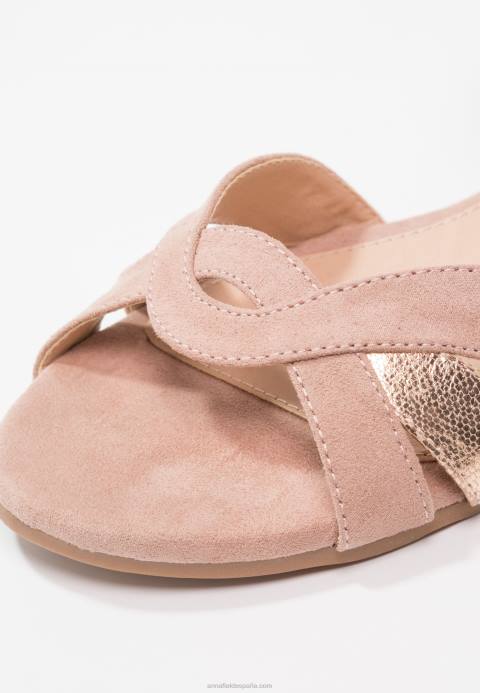mujer sandalias rosa Anna Field 84Z81242