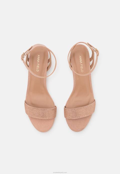mujer sandalias rosa claro Anna Field 84Z81350