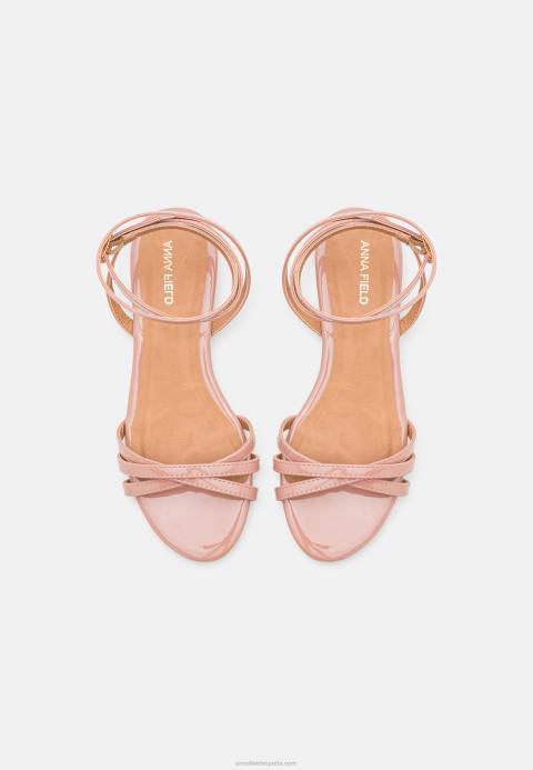 mujer sandalias rosa claro Anna Field 84Z81351