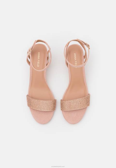 mujer sandalias rosa claro Anna Field 84Z81445