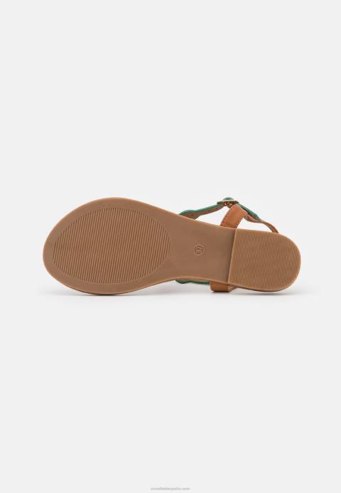 mujer sandalias t-bar turquesa Anna Field 84Z81502