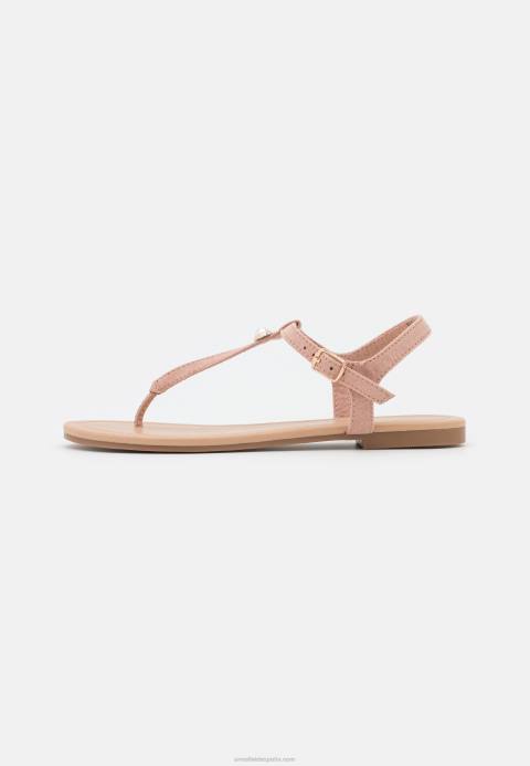 mujer sandalias tira t rosa claro Anna Field 84Z81526