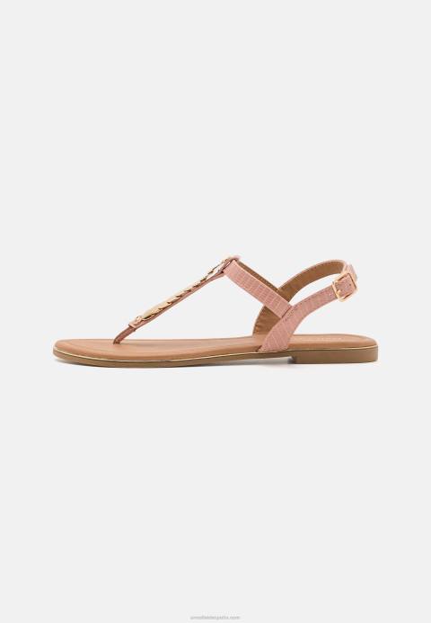 mujer sandalias tira t rosa claro Anna Field 84Z81548
