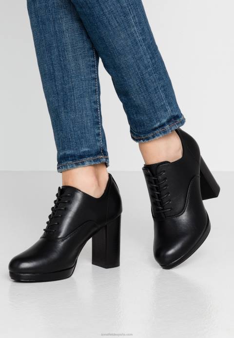 mujer Botines tacón confort negros Anna Field 84Z81773