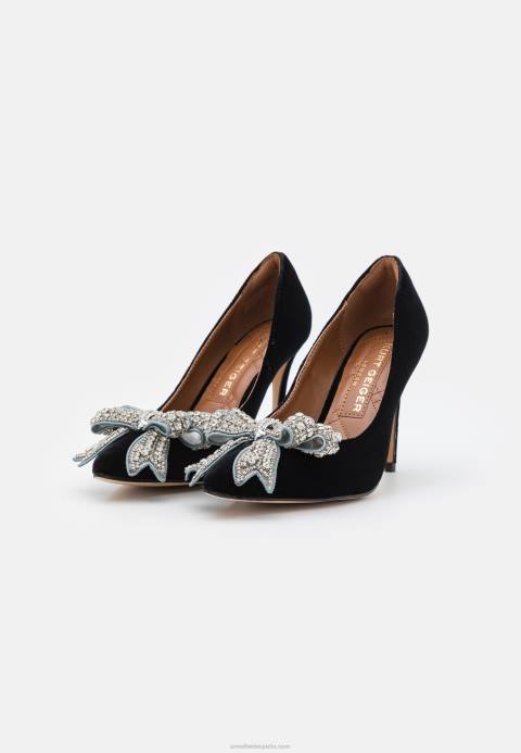 mujer belgravia lazo tacones clásicos negro Anna Field 84Z81761