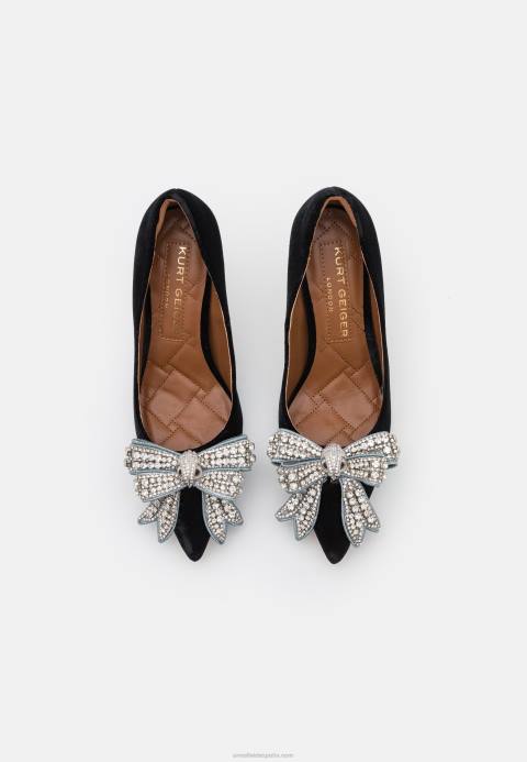 mujer belgravia lazo tacones clásicos negro Anna Field 84Z81761