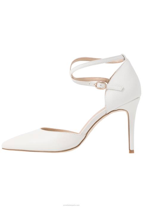 mujer bombas de cuero tacones altos blanco Anna Field 84Z81693